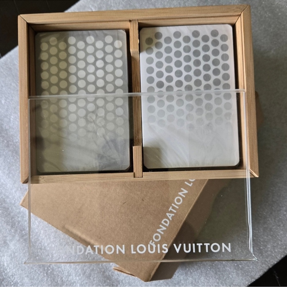 ⭐️SALE⭐️Louie Vuitton Playing Cards Set of 2 decks. Highly Collectible NRFB - Picture 8 of 11